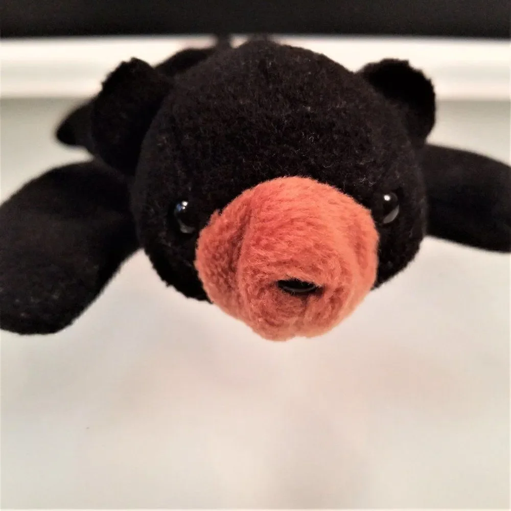Ty Beanie Baby Blackie The Bear 1993